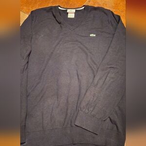 Mens  Lacoste  sweater size medium